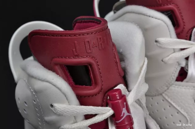 650 Comfortable 6 Jordan 384664-116 Maroon Retro 0822